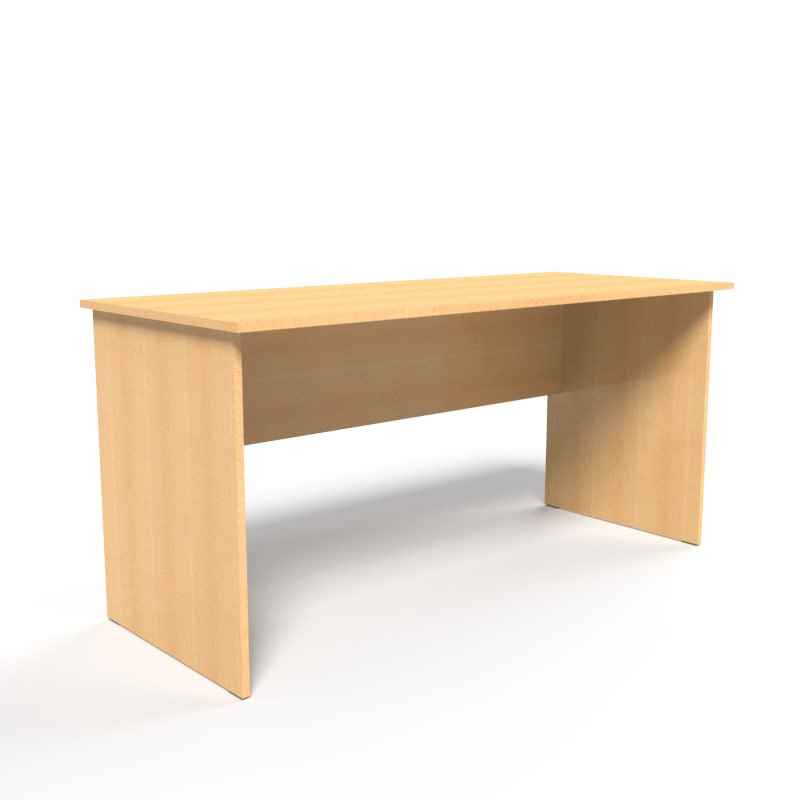 Стіл письмовий без полиці 1200х600х750 мм / 18 мм, Бук / Елкон-Дізайн.